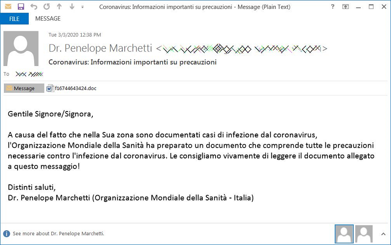 Microsoft Impersonated in COVID-19 Phishing Attack