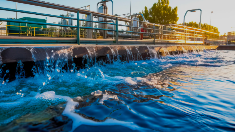 A photo of a water system