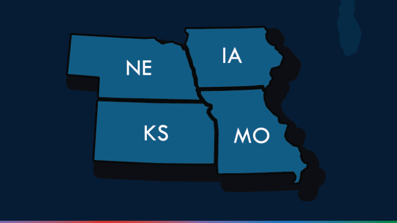 Cyber volunteer resource center map for region 7