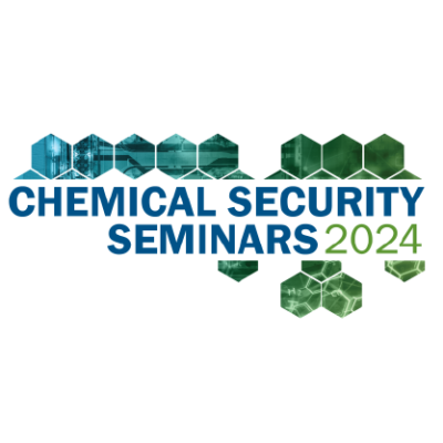 A graphic that says CHEMICAL SECURITY SEMINARS 2024